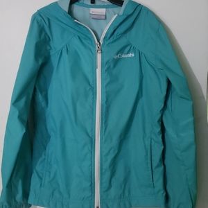Girls Columbia Rain Jacket